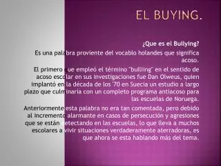 el buying