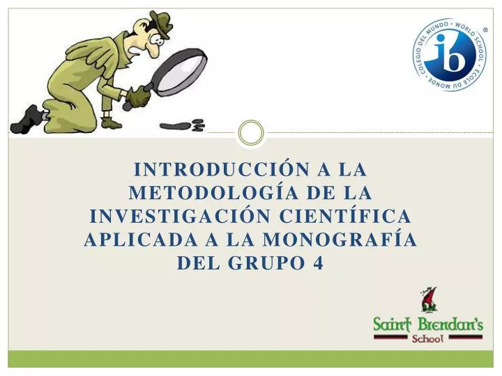 introducci n a la metodolog a de la investigaci n cient fica aplicada a la monograf a del grupo 4