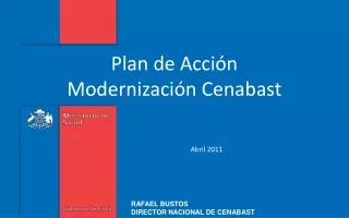 plan de acci n modernizaci n cenabast