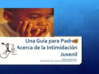 una gu a para padres acerca de la intimidaci n juvenil