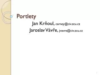 portlety