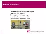 Herzlich Willkommen - slide 1