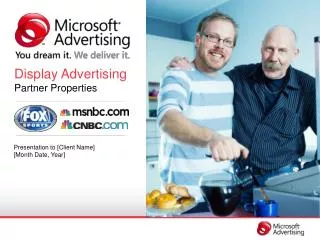 Display Advertising Partner Properties