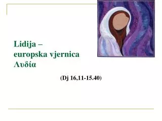 lidija europska vjernica