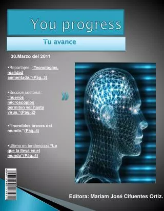 you progress