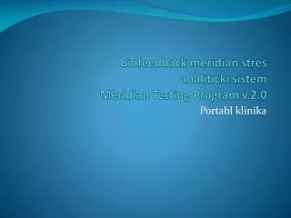 biofeedback meridian stres analiticki sistem meridian testing program v 2 0