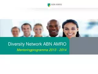 diversity network abn amro mentoringprogramma 2013 2014