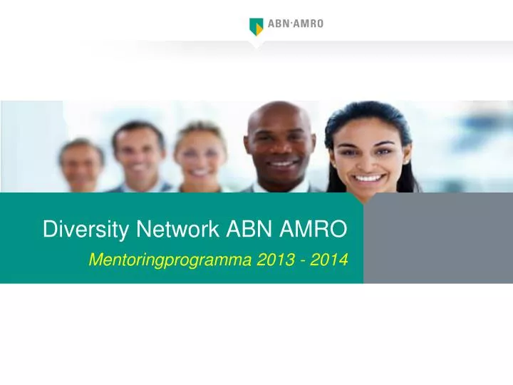 diversity network abn amro mentoringprogramma 2013 2014