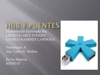 hub y puentes