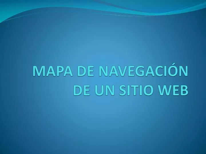 mapa de navegaci n de un sitio web