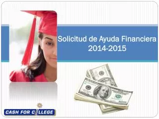 solicitud de ayuda financiera 2014 2015