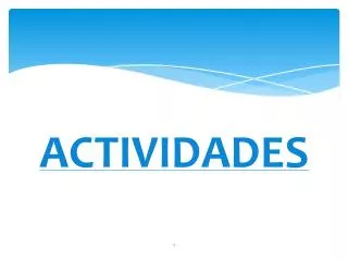 actividades
