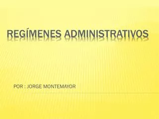 por jorge montemayor