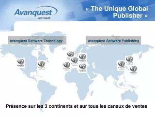the unique global publisher