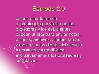 edmodo 2 0