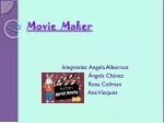 Movie Maker - slide 1