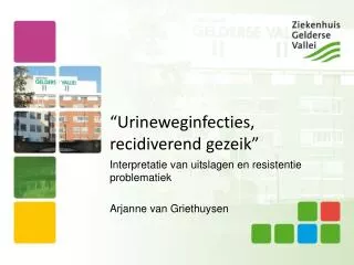 urineweginfecties recidiverend gezeik