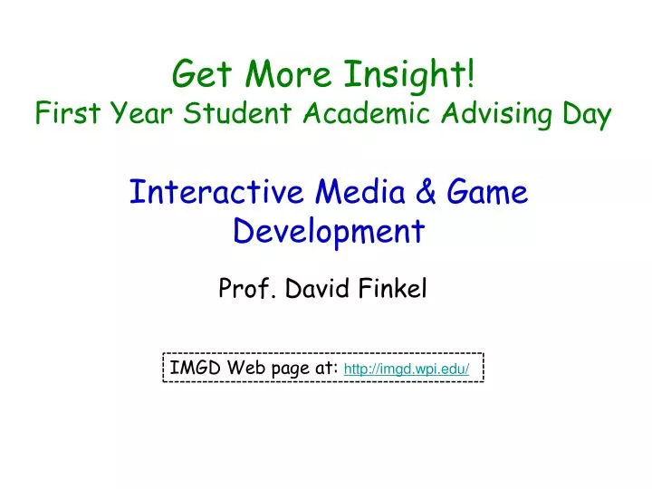 get more insight first year student academic advising day