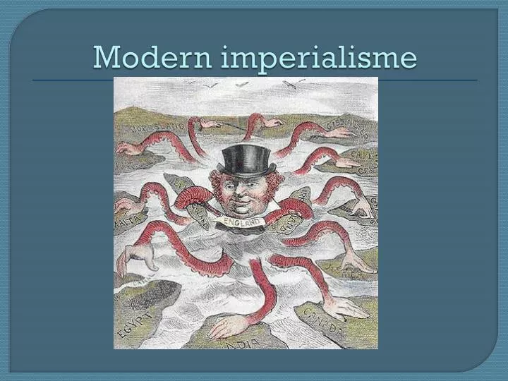 modern imperialisme