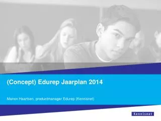 concept edurep jaarplan 2014
