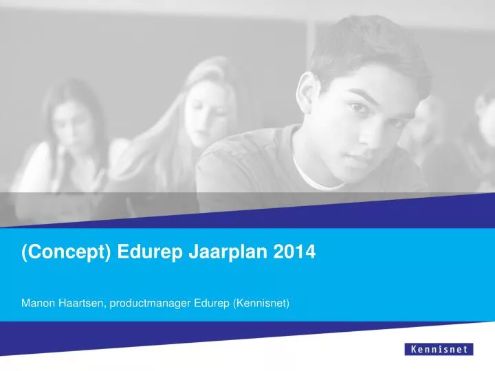 concept edurep jaarplan 2014