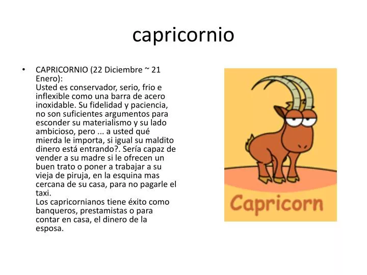 capricornio