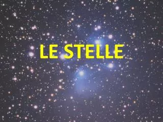 le stelle