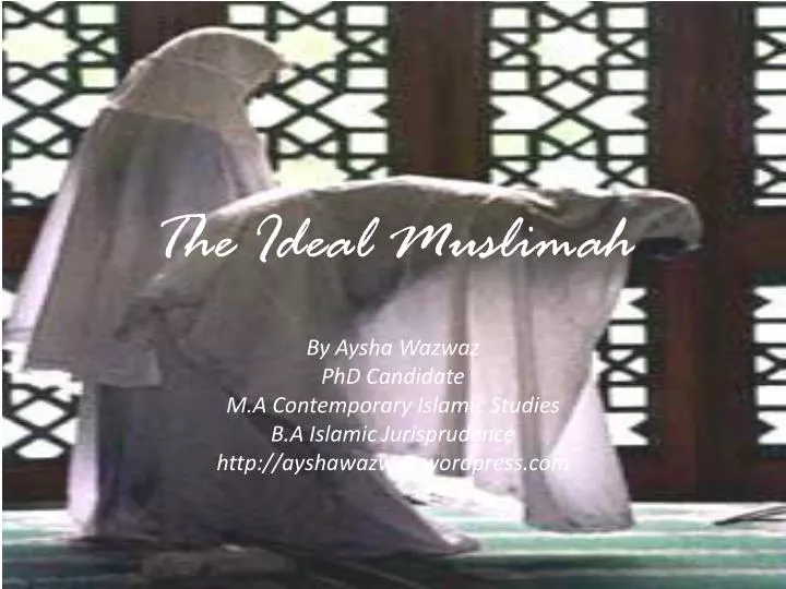 the ideal muslimah