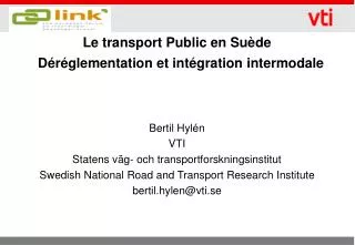 le transport public en su de d r glementation et int gration intermodale