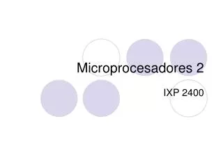 microprocesadores 2