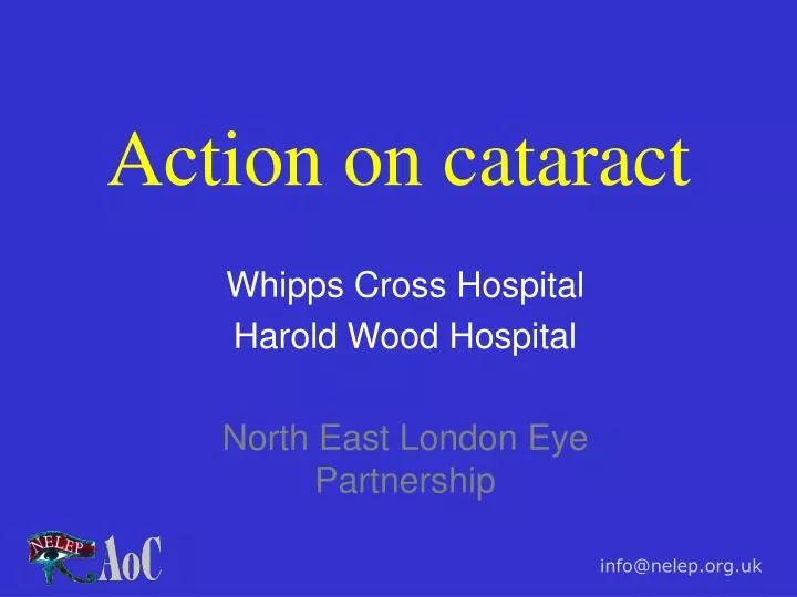 action on cataract