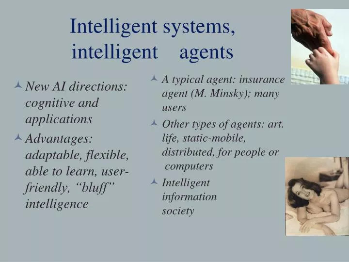 intelligent systems intelligent agents