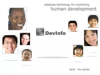 database technology for monitoring human development