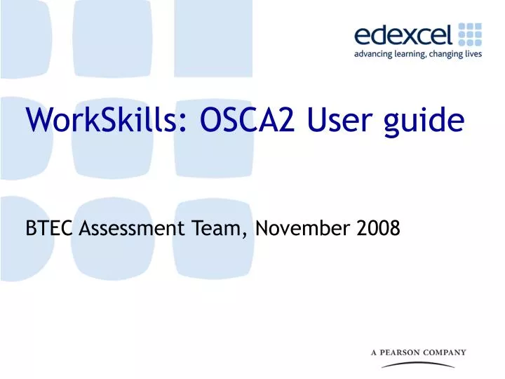 workskills osca2 user guide