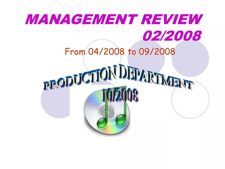 management review 02 2008