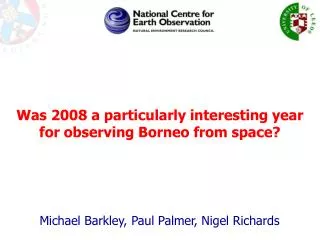 Michael Barkley, Paul Palmer, Nigel Richards