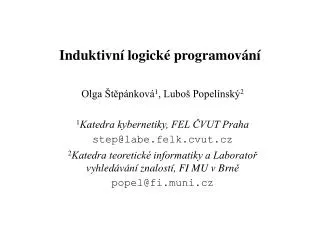 induktivn logick programov n