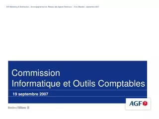 commission informatique et outils comptables