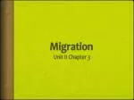 Migration - slide 1
