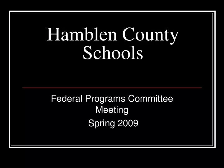 hamblen county schools