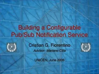 Building a Configurable Pub/Sub Notification Service