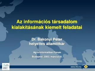dr bakonyi p ter helyettes llamtitk r