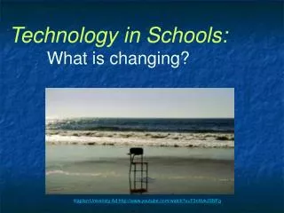 Technology in Schools: What is changing?