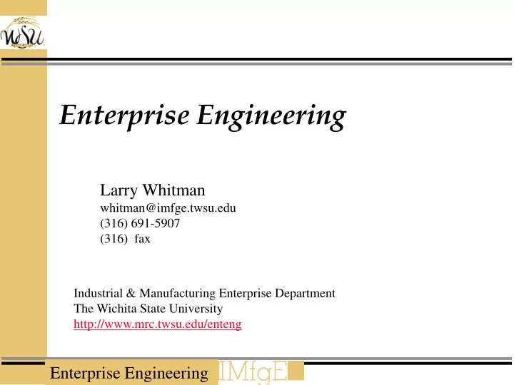 enterprise engineering