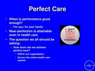 perfect care