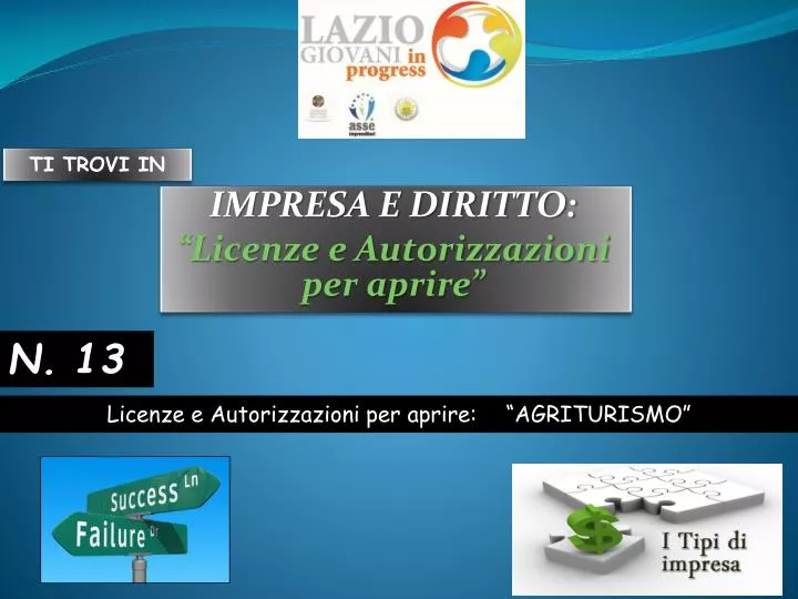 impresa e diritto licenze e autorizzazioni per aprire