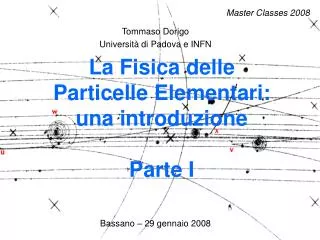 la fisica delle particelle elementari una introduzione parte i