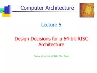 Computer Architecture