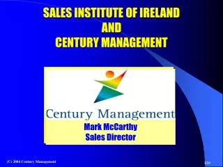 Mark McCarthy Sales Director
