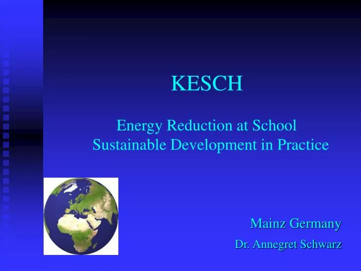 kesch energy reduction at school sustainable development in practice